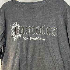 “ Jamaica no problem” black  T-shirt by AV Couture Size XXL